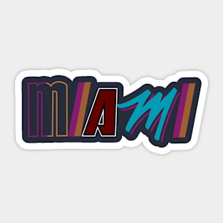 Miami New Logo Sticker